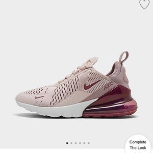 WOMEN'S NIKE AIR MAX 270, Barely Rose/Elemental Rose/White/Vintage Wine